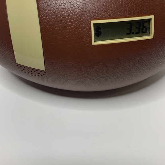 Football Shelf Bank | Electronic Counting Football Bank | Coin Tracker Sports - Picture 4 of 10